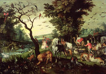 The Animals Entering Noah's Ark  von Jan Brueghel the Elder