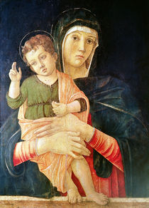 The Virgin and Child Blessing von Giovanni Bellini