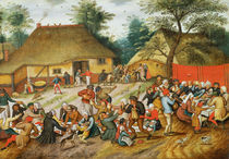 Wedding Feast  by Pieter Brueghel the Younger