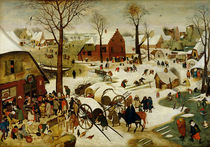 The Census at Bethlehem  by Pieter Brueghel the Younger