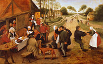 A Flemish Kermesse  von Pieter Brueghel the Younger