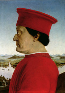 Federigo da Montefeltro  by Piero della Francesca