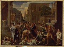 The Plague of Ashdod by Nicolas Poussin