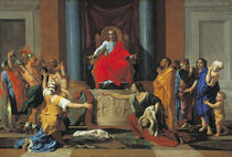 The Judgement of Solomon von Nicolas Poussin