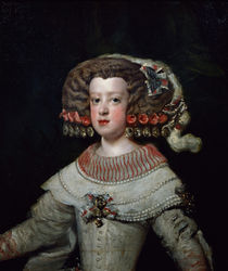 Portrait of the Infanta Maria Teresa  von Diego Rodriguez de Silva y Velazquez