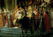 The Consecration of the Emperor Napoleon  by Jacques Louis David