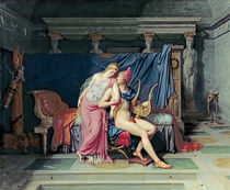 Paris and Helen  von Jacques Louis David