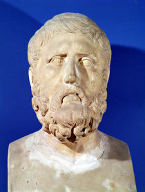 Bust of Zeno of Citium  von Greek