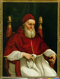 Portrait of Pope Julius II  by Raphael