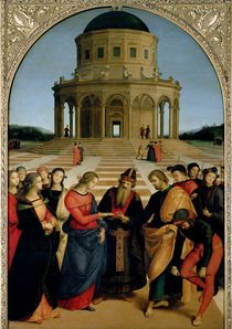 The Marriage of the Virgin von Raphael