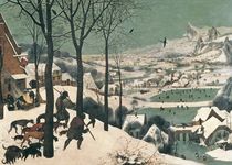 Hunters in the Snow - january von Pieter the Elder Bruegel