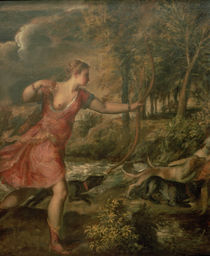 The Death of Actaeon von Titian
