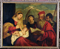 Madonna and Child with SS. Stephen by Titian