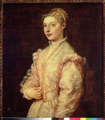 Portrait of Lavinia Vecellio  von Titian