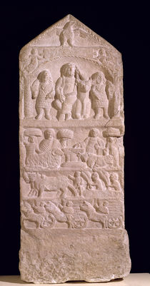 Votive stela dedicated to Saturn von Roman