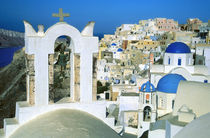 Oia village, Santorini Island, Greece by Tom Dempsey