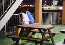 Waiting For The Ferry, Seoul, South Korea. by Tom Hanslien