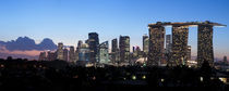 Panoramic Skyline of Singapore by Daniel Swee