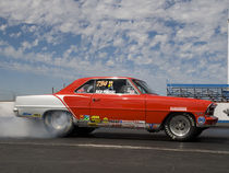 Drag Race Burn Out #2 von James Menges