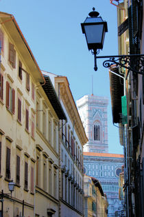 Italy - Florence Street by Ian C Whitworth