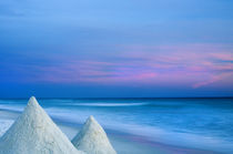'Sandcastles at Sunset' von Melissa Salter