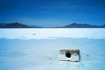 Boneville Salt Lake Flats in Utah/USA von Benjamin Hiller