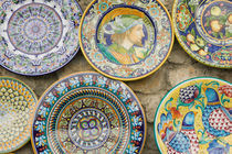 Europe, Italy, Campania, (Amalfi Coast), Ravello: Ceramic Souvenirs von Danita Delimont