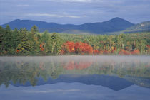 Fall reflections in Chocorua Lake in New Hampshire's White Mountains, Chocorua von Danita Delimont
