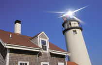 North America, USA, Massachusettes, Cape Cod, North Turo. Cape Cod lighthouse von Danita Delimont