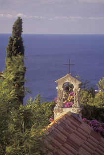 Roof detail of small decorative bell tower, Croatia. NR, von Danita Delimont