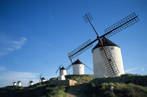 Consuegra, La Mancha, Spain windmills by Danita Delimont