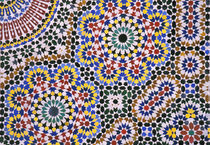 Africa, Morocco Intricate floor von Danita Delimont