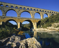 Europe, France, Pont du Gard von Danita Delimont