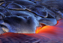 USA, Hawaii, Big Island, Kilauea Volcanoes NP Volcanic eruption by Danita Delimont
