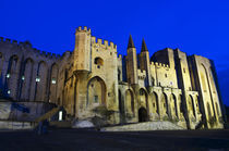 The Pope's Palace in Avignon at sunset by Danita Delimont