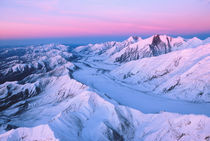 Alaska Range with Alpen Glow,  Denali National Park, Alaska, USA by Danita Delimont