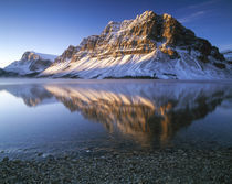 Canada, Alberta, Banff NP, Bow Laka at sunrise by Danita Delimont