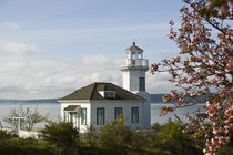 Small lighthouse in Port Townsend, WA von Danita Delimont