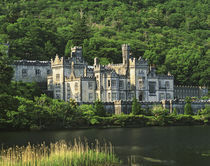 Europe, Ireland, County Galway, Connemara. View of the Kylemore Abbey by Danita Delimont