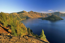 Wizard Island at Crater Lake National Park in Oregon by Danita Delimont