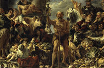 Diogenes mit Laterne / Jordaens von klassik art