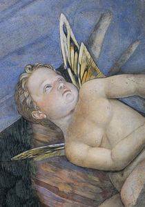 A.Mantegna, Camera degli Sposi, Putto von klassik art