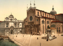 Venedig, SS.Giovanni e Paolo / Foto von klassik art