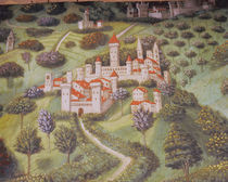 B.Gozzoli/Zug Hl. 3 Koenige/Detail:Stadt by klassik art