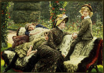 Tissot, Le Banc de Jardin von klassik art