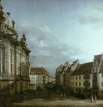 Dresden, Frauenkirche / Gem.v.Bellotto von klassik art