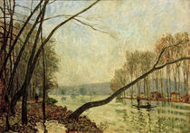A.Sisley, Seine Ufer im Herbst von klassik art