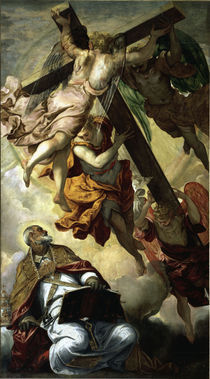 Tintoretto, Petrus erscheint das Kreuz by klassik art