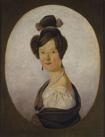 G.F.Kersting, Dame mit Perlenkette by klassik art