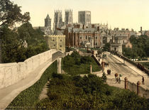 York, Stadtansicht mit Minster / Foto by klassik art